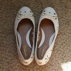 Worn once sperry flats